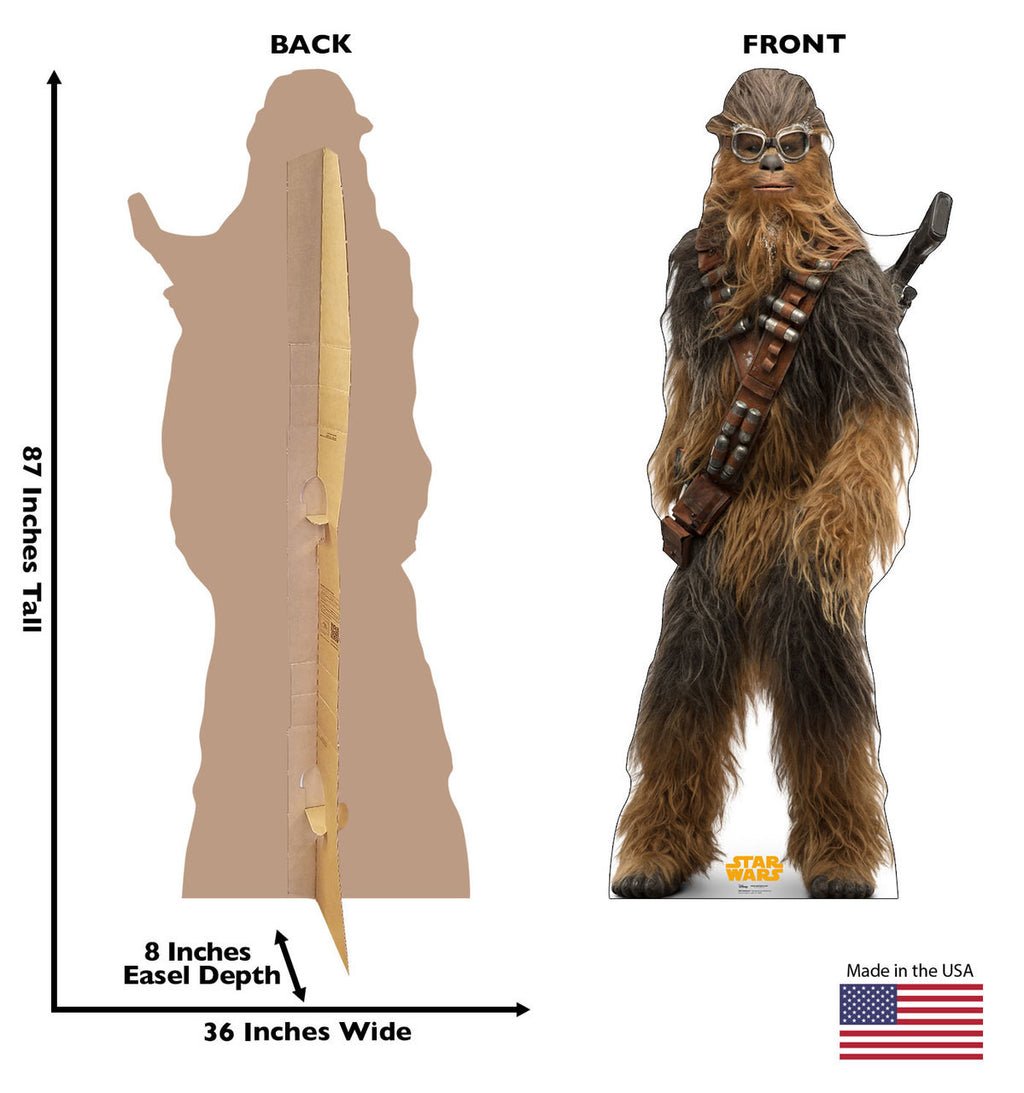 Chewbacca Life-Size Cutout - A Galactic Icon!
