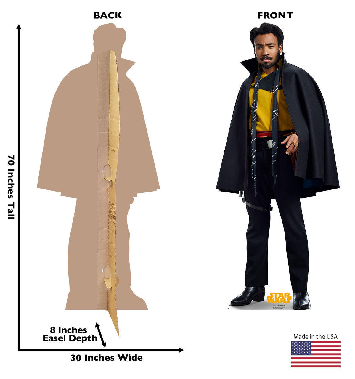 Lando Calrissian Life-Size Standee