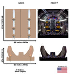 Millenium Falcon Backdrop Cutout