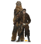 Han Solo and Chewbacca Lifesize Standee