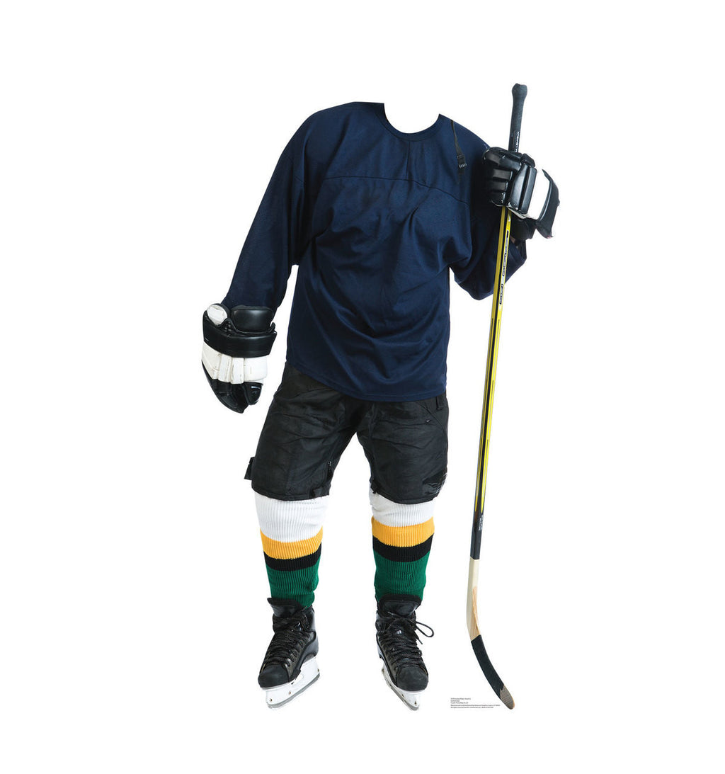Hockey Player Cardboard Cutout