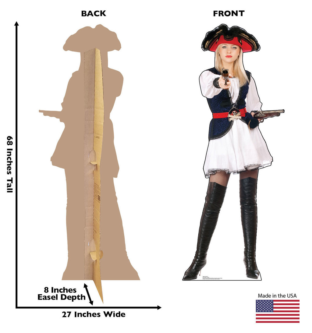 Fun Pirate Wench Standee