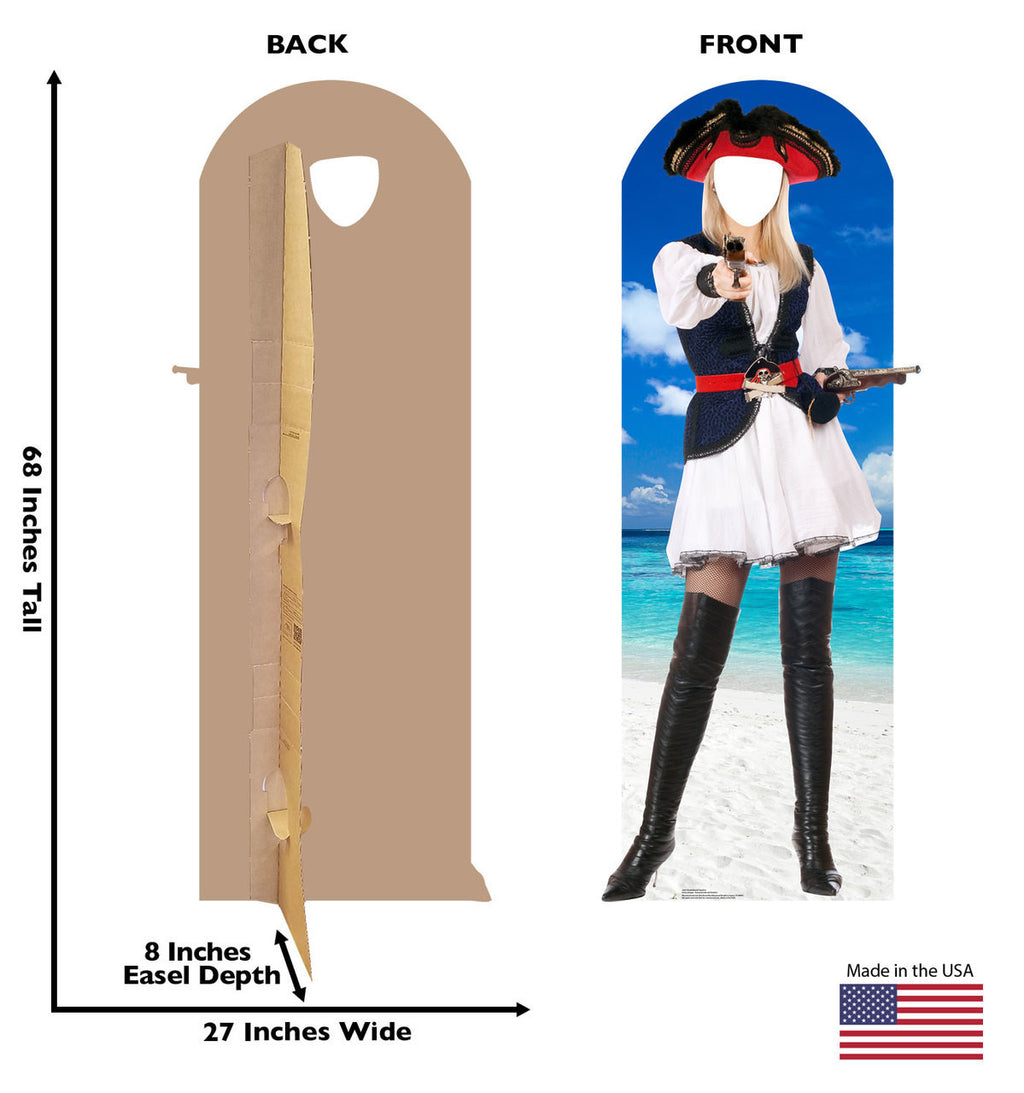 Pirate Wench Life-size Cutout
