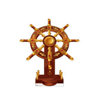Ships Wheel Cardboard Cutout