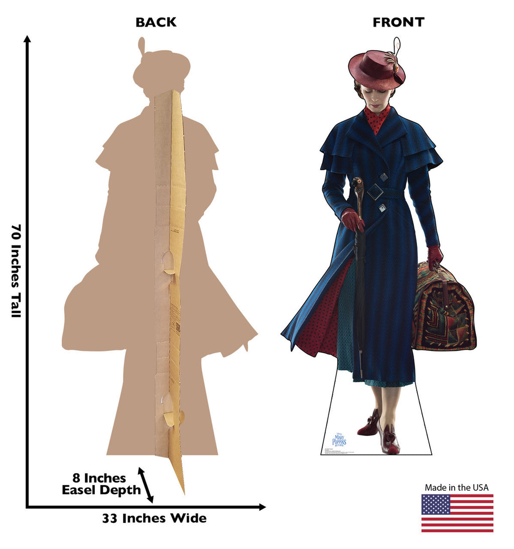 Magical Mary Poppins Life-Size Cutout