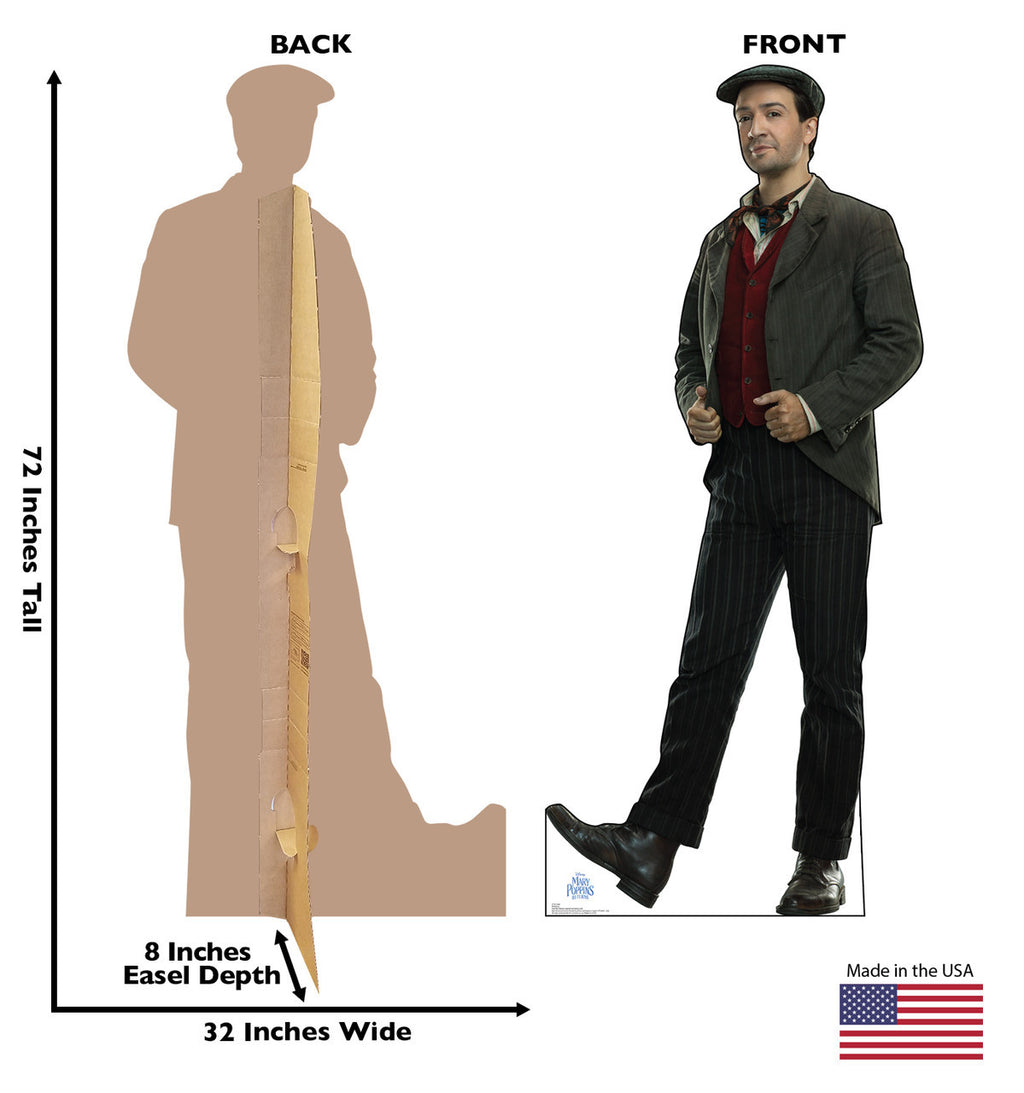 Jack from Mary Poppins Returns Cutout