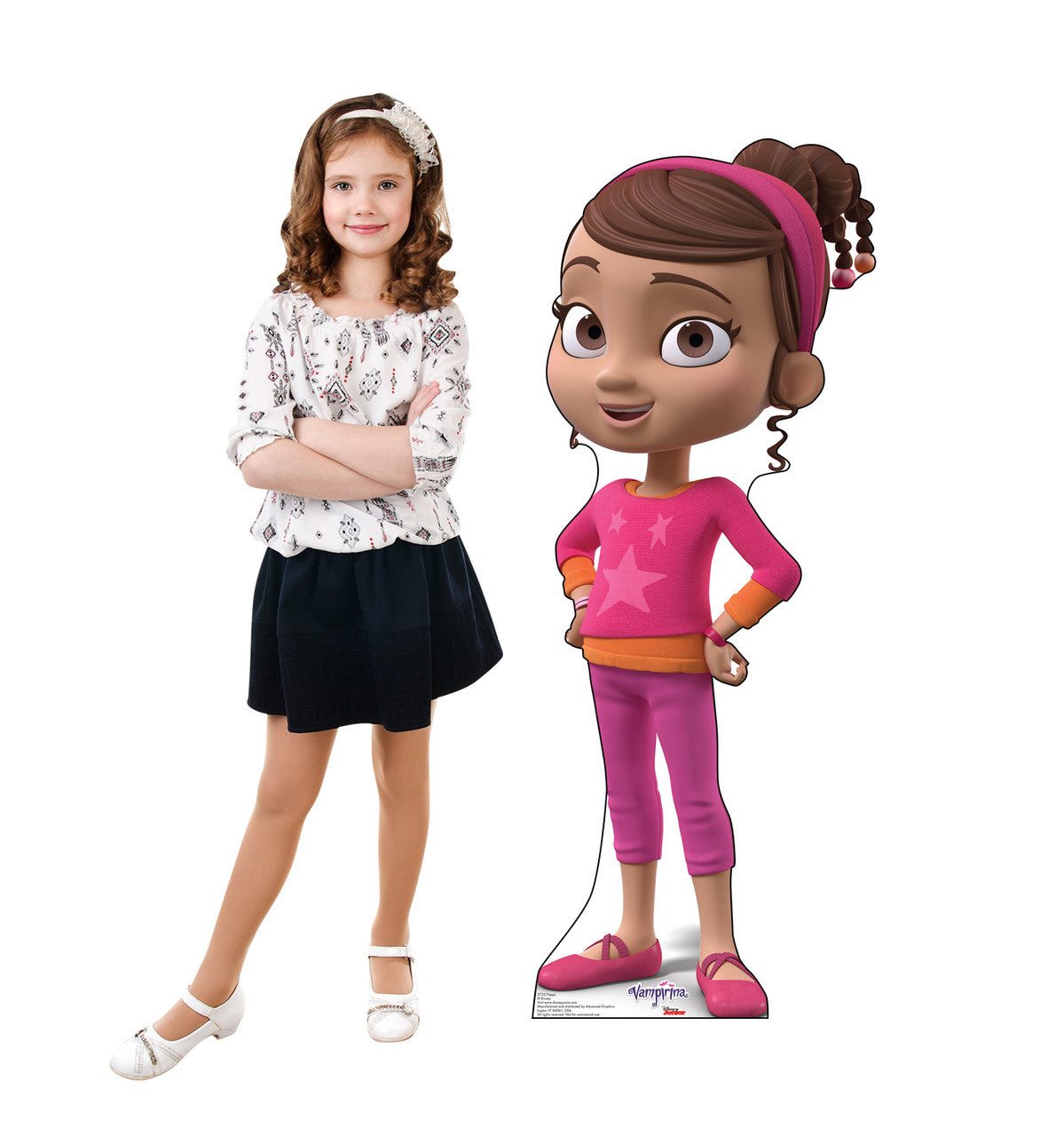 Fun and Fearless Poppy Cutout - Your Vampirina Companion!