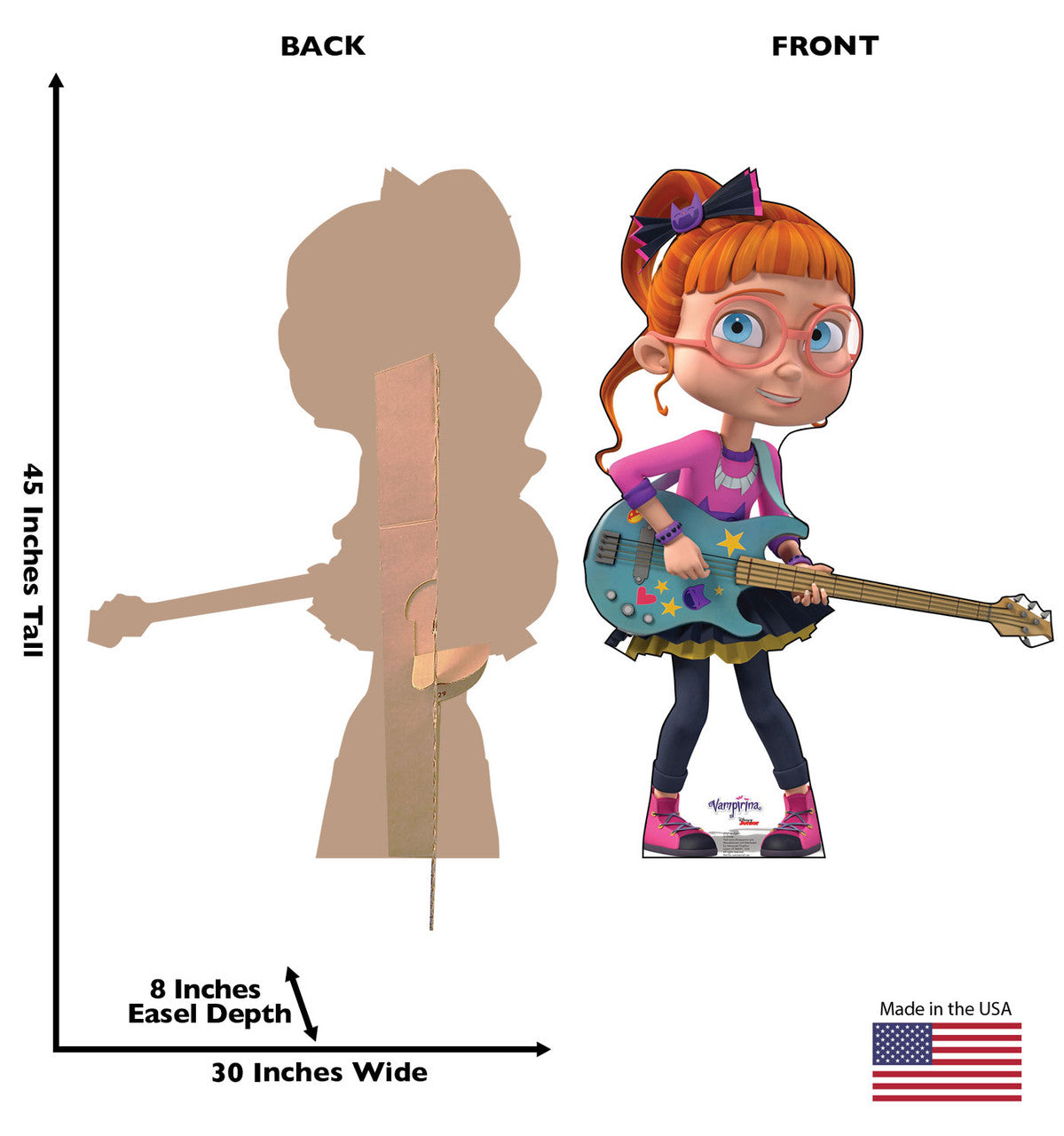 Bridget the Vampirina Standee