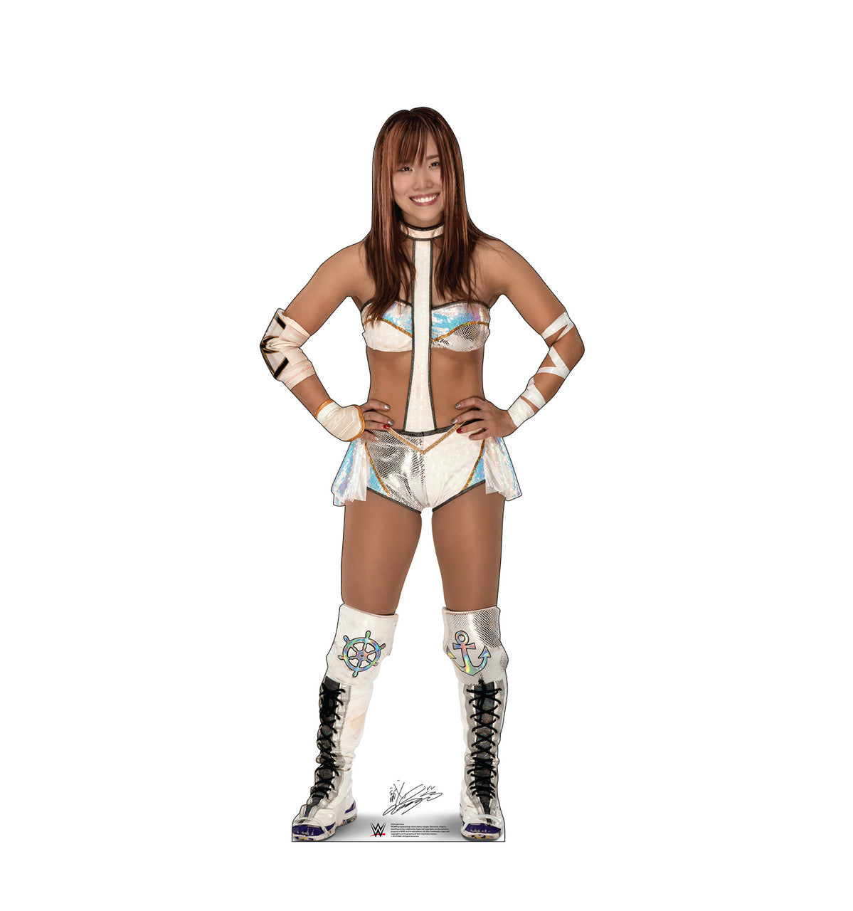 WWE Star Kairi Sane Life-Sized Cutout