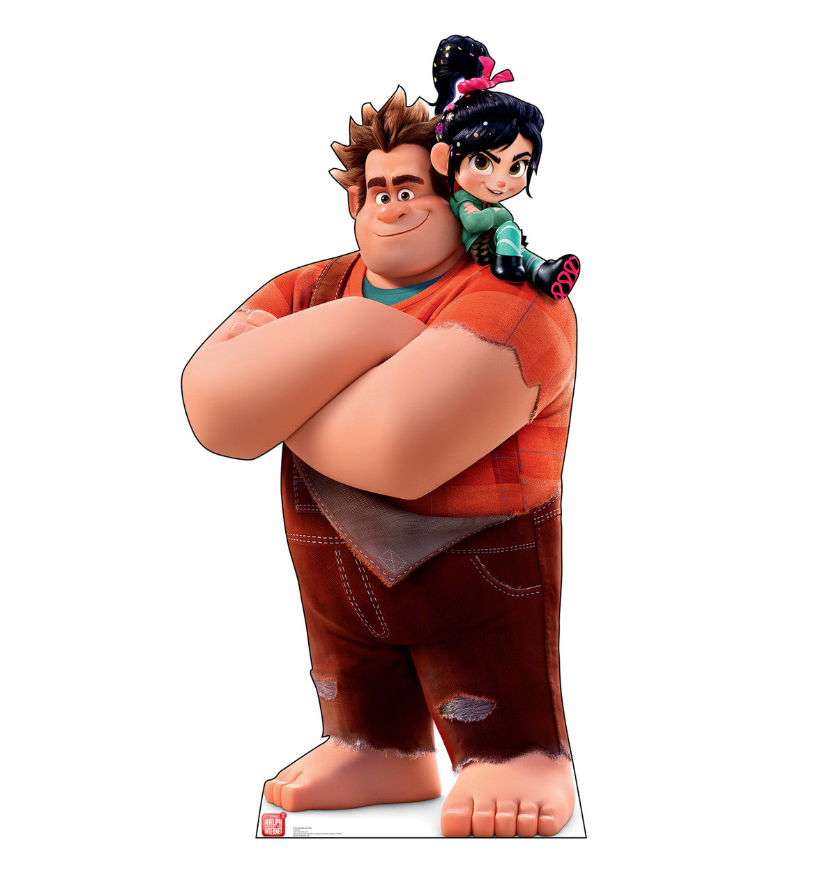 Vanellope and Ralph Lifesize Cardboard Cutout