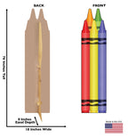 Coloring Crayons Standup