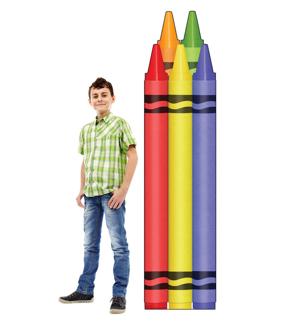 Coloring Crayons Standup