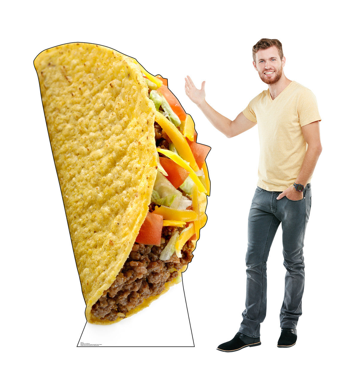 Taco Time Lifesize Cutout