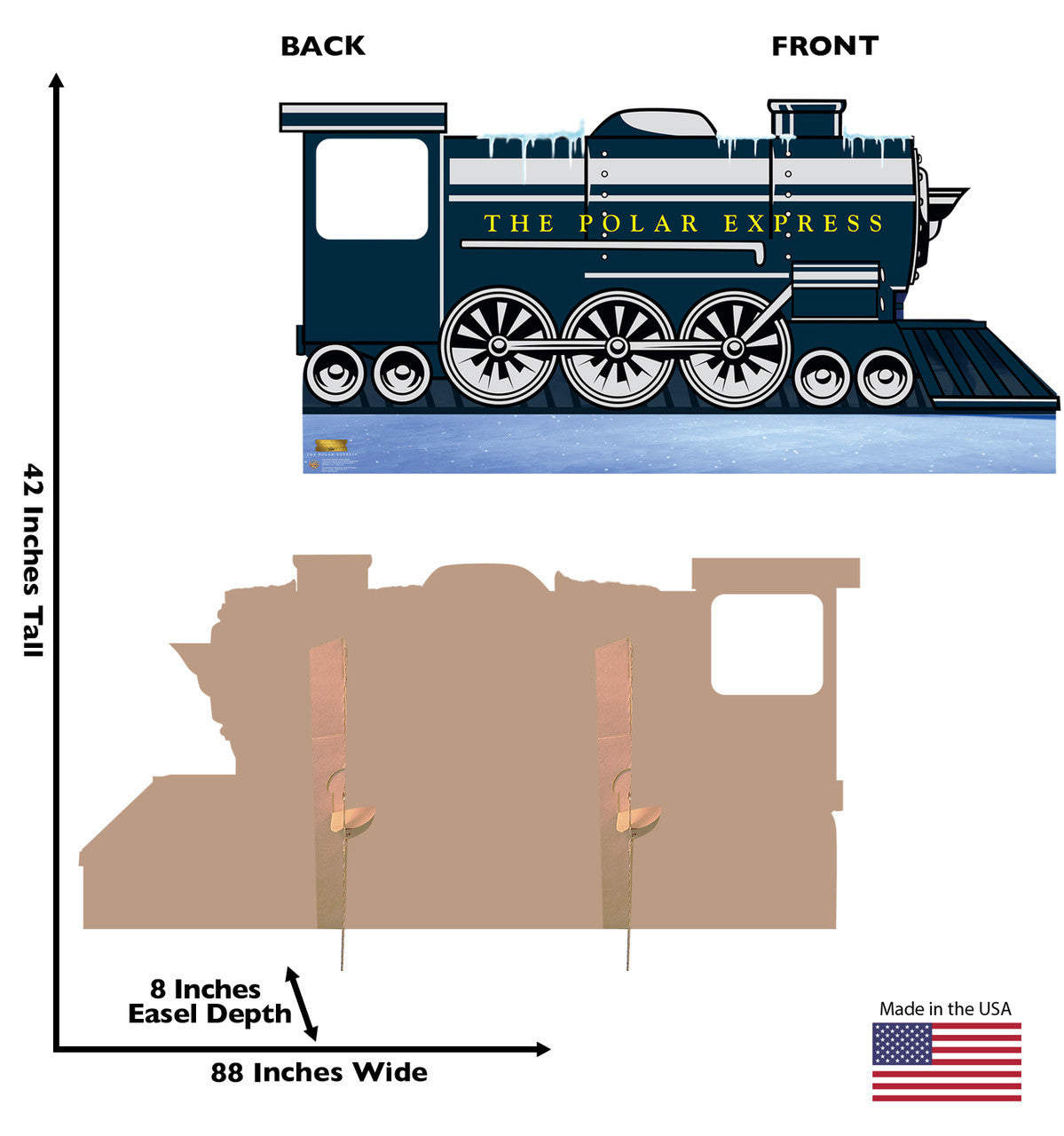 Polar Express Train Life-Size Cutout