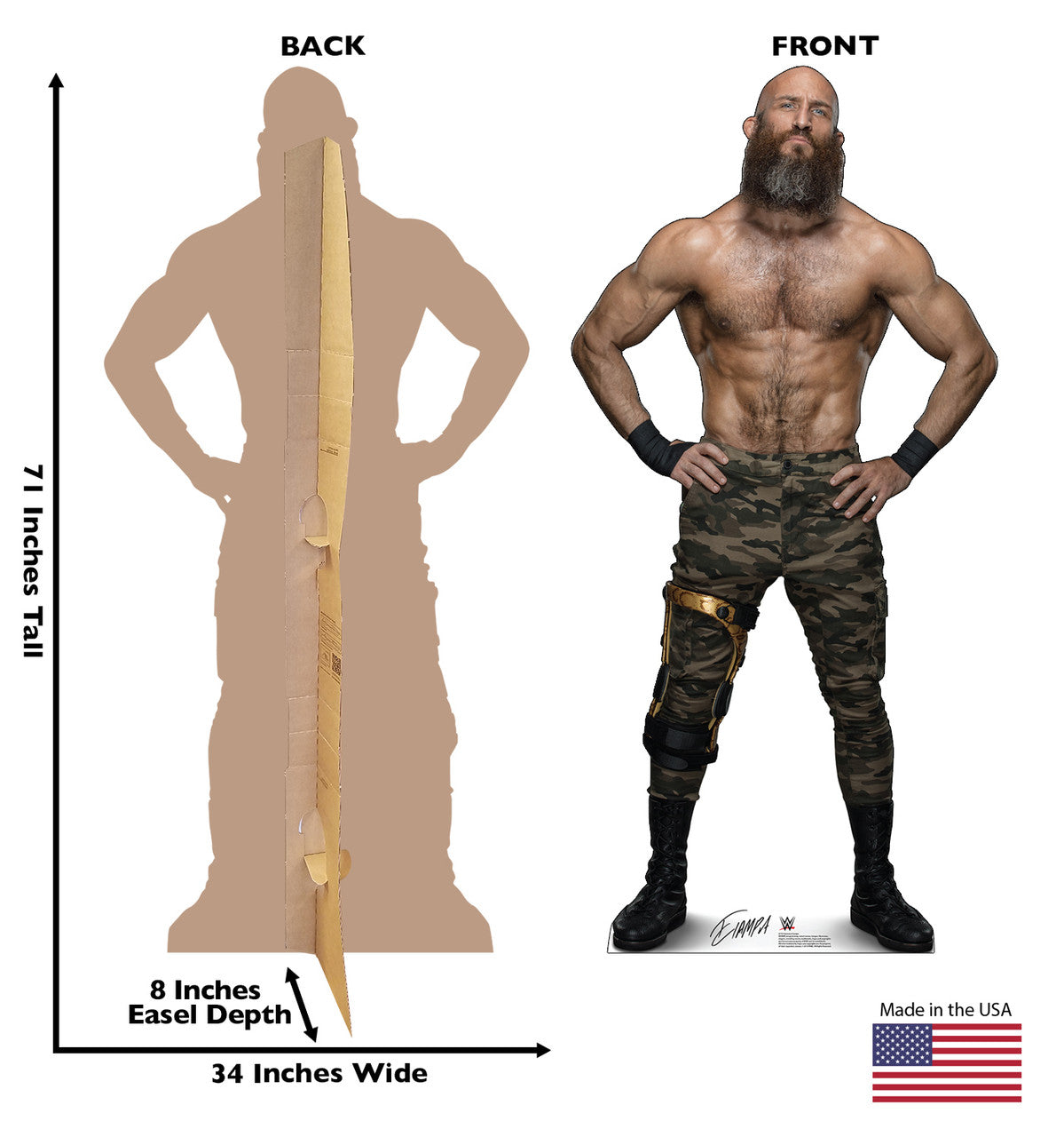 Tommaso Ciampa Lifesize Cardboard Cutout