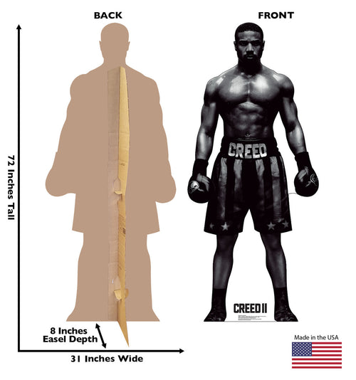 Adonis Creed Life-Size Cutout - Perfect for Fans!