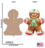 Yummy Gingerbread Man Cutout