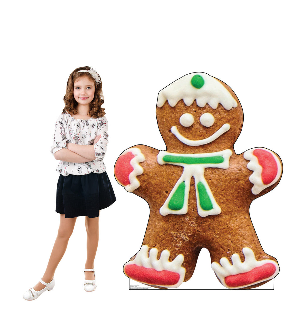 Yummy Gingerbread Man Cutout