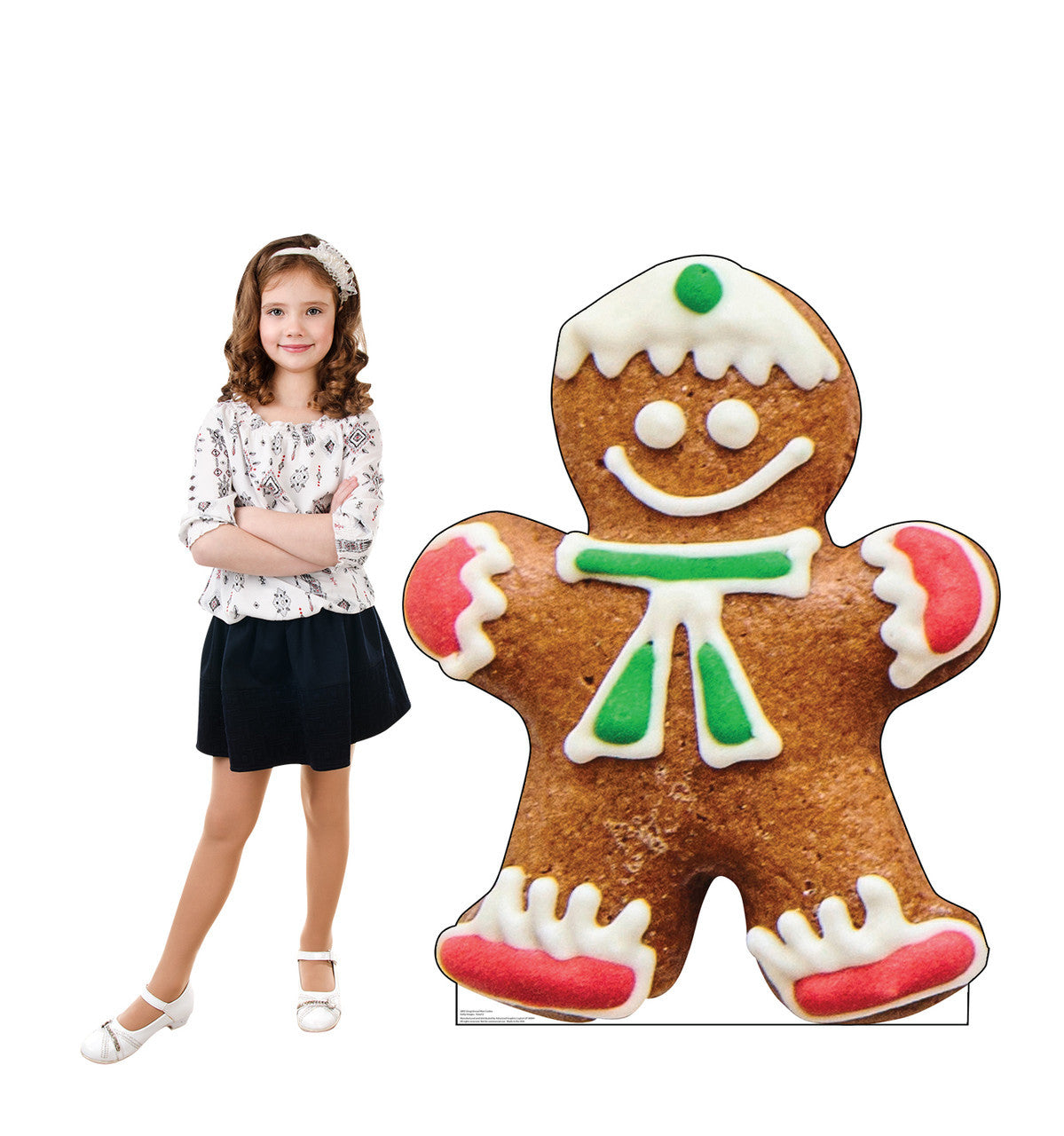 Yummy Gingerbread Man Cutout