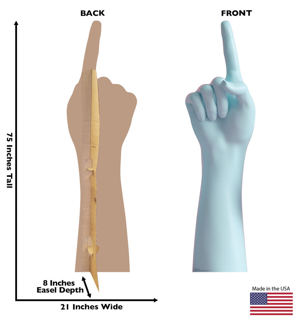 Number 1 Hand Standup