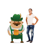 Irish Man Drinking Life-Size Cutout