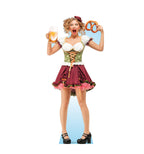 Bar Maid Pretzel Cardboard Cutout