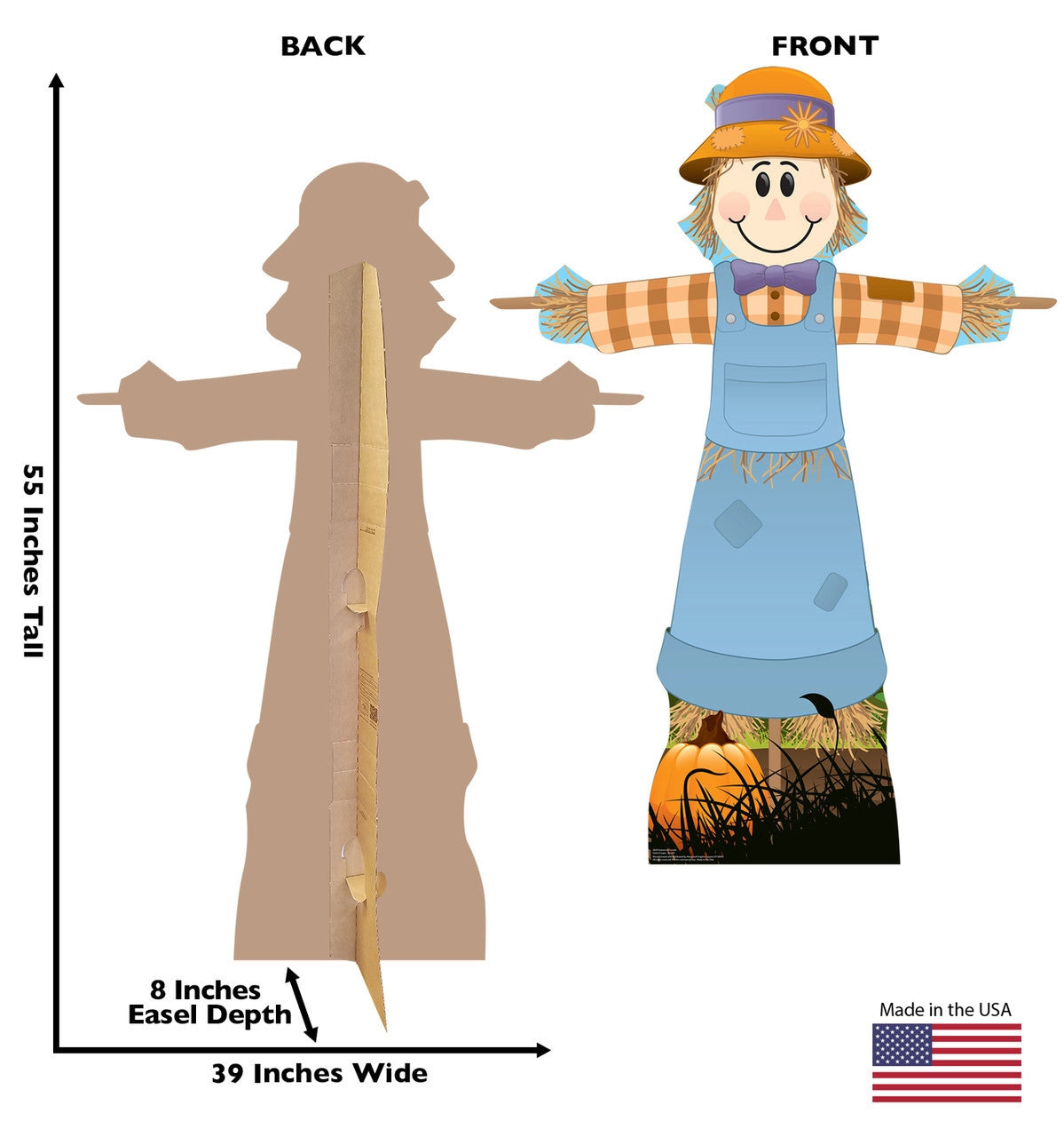 Charming Scarecrow Standee