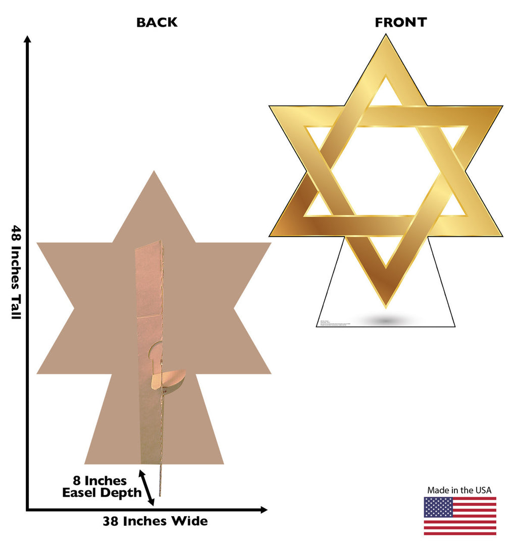 Star of David Cutout