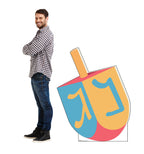 Dreidel Cardboard Cutout