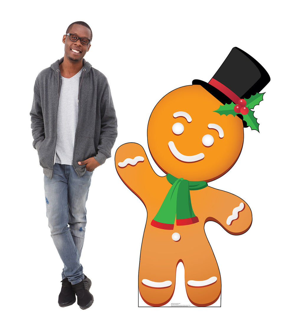 Delightful Gingerbread Man Cutout