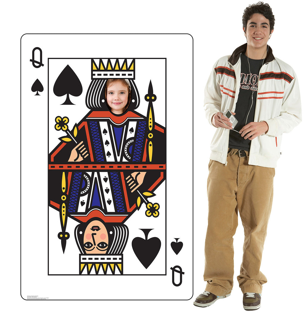 Queen of Spades Life-Size Standup