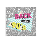 Retro 90's Lifesize Cardboard Cutout