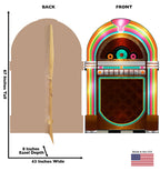 Retro Juke Box Cardboard Cutout