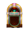 Retro Juke Box Cardboard Cutout