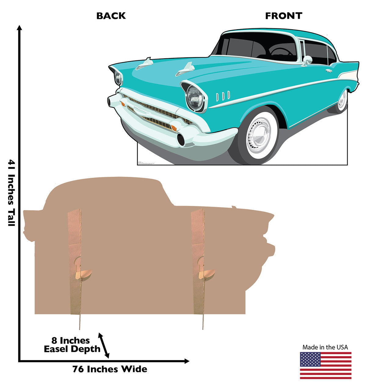 Retro Ride Lifesize Cutout