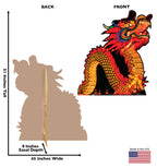 Celebrate the Lunar New Year with Our Night Dragon Cutout!