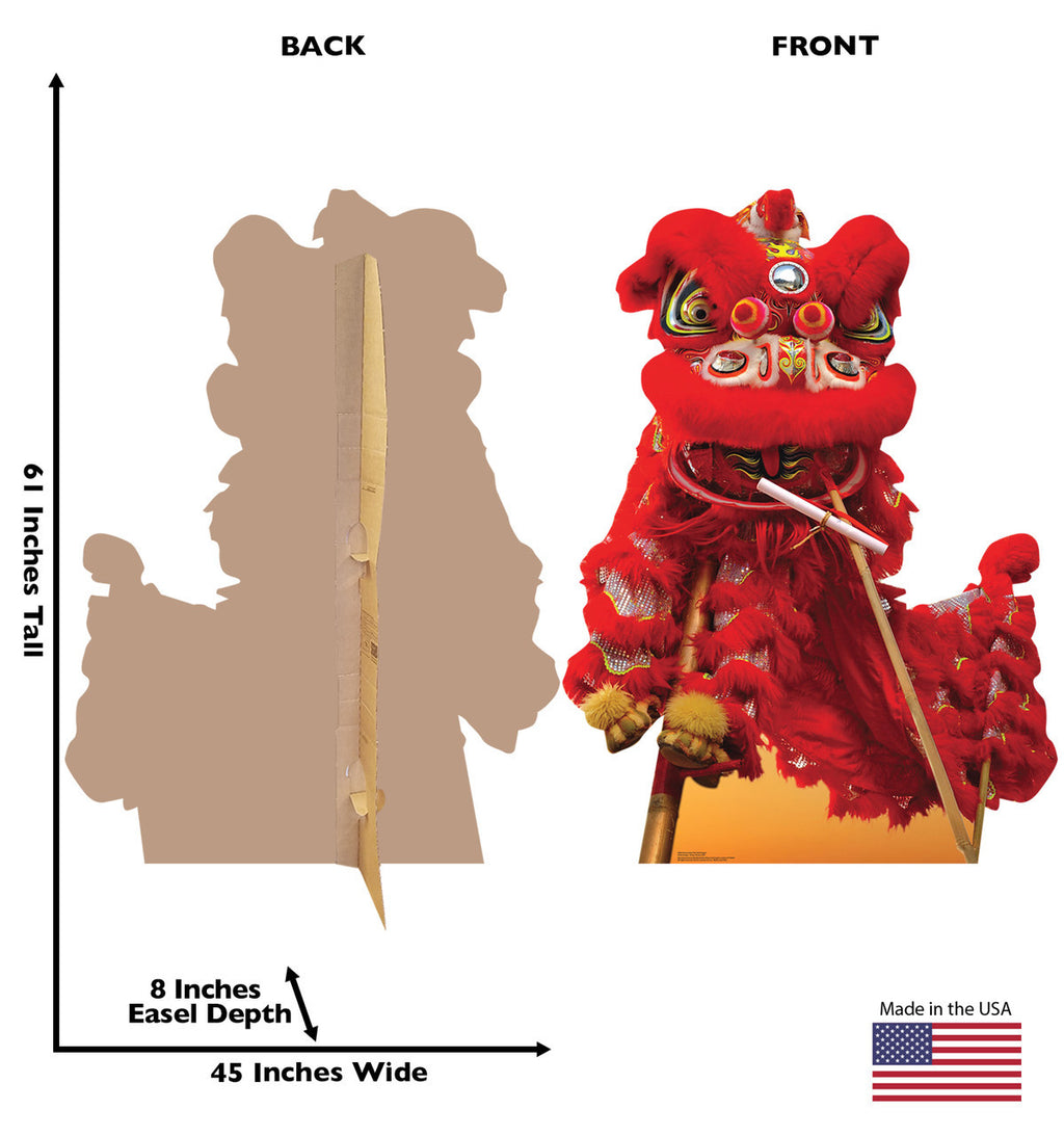 Vibrant Red Dragon for Chinese New Year Fun