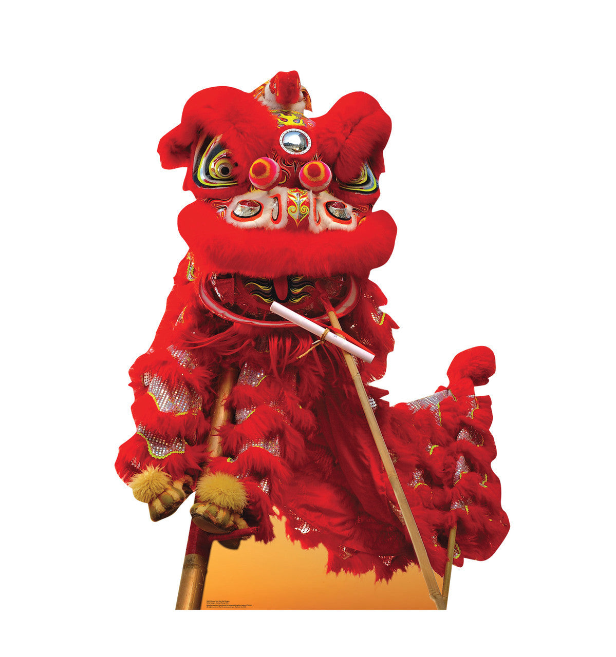 Vibrant Red Dragon for Chinese New Year Fun