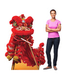 Vibrant Red Dragon for Chinese New Year Fun