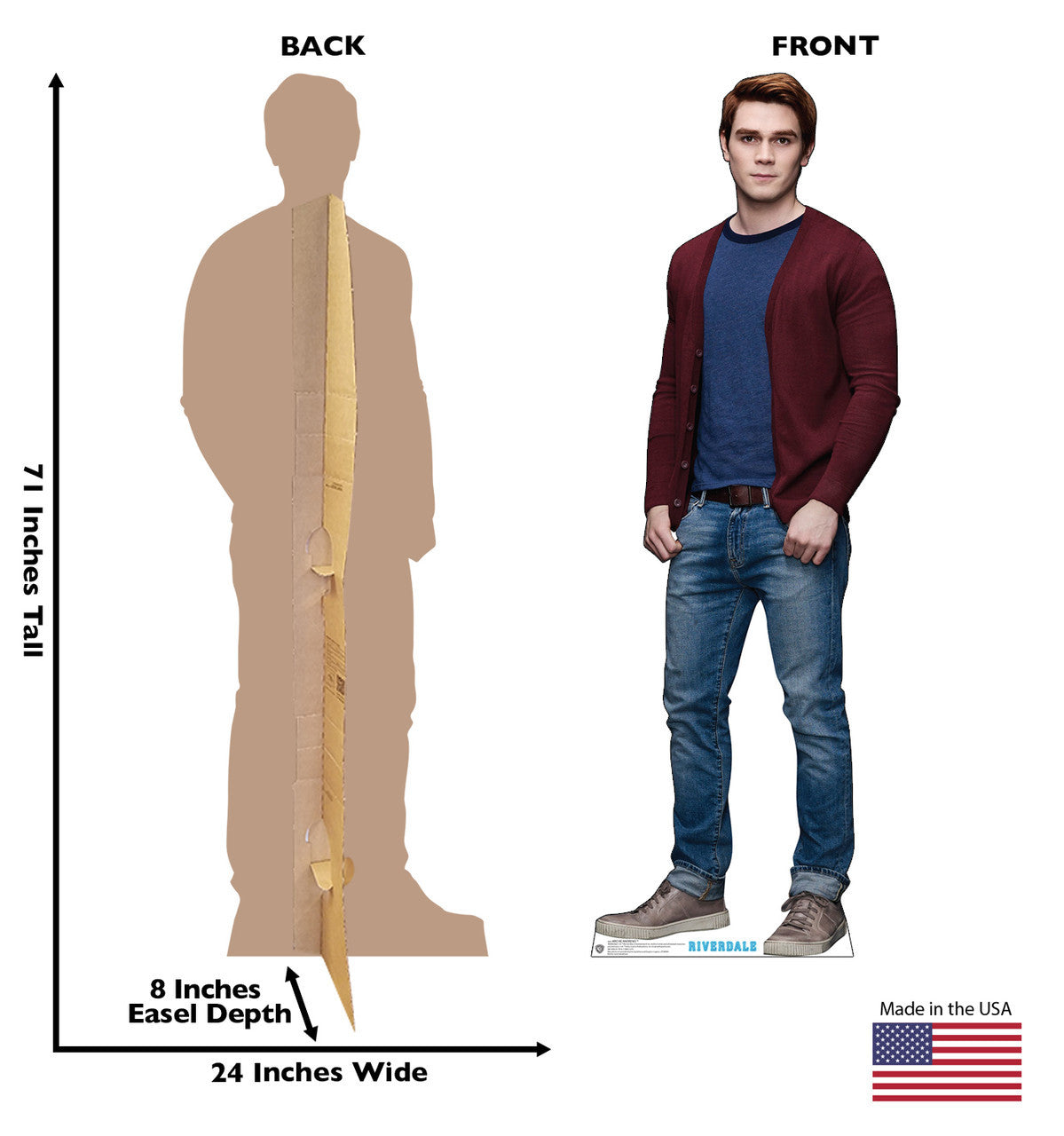Archie Andrews Life-Size Cardboard Cutout