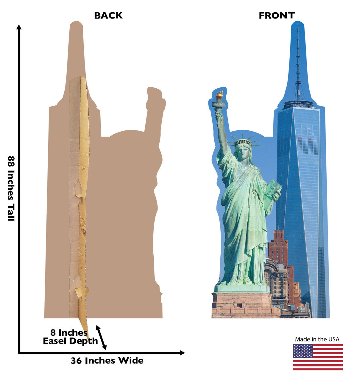 New York Skyline Standee Delight