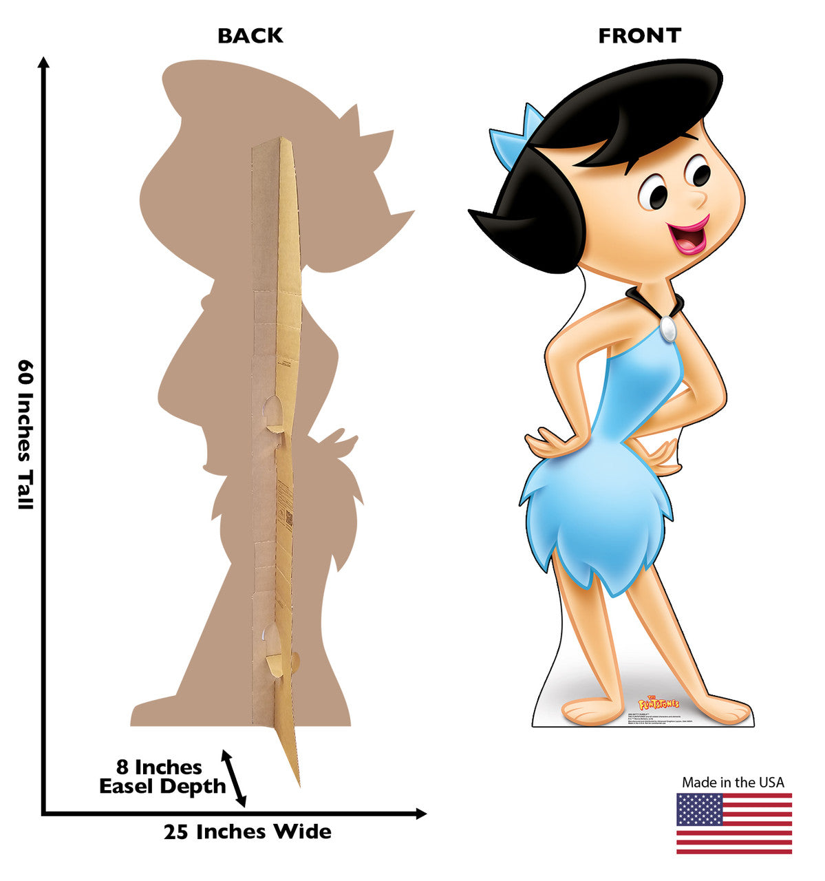 Betty Rubble Life-Size Cutout