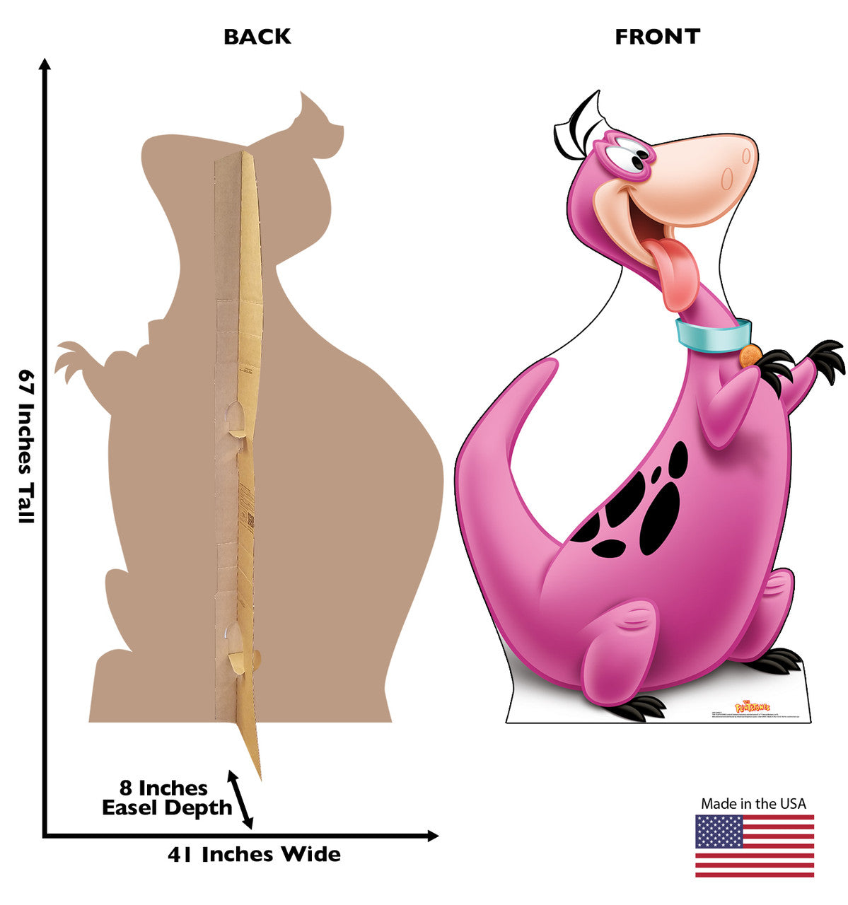 Dino the Dino-mite Standee