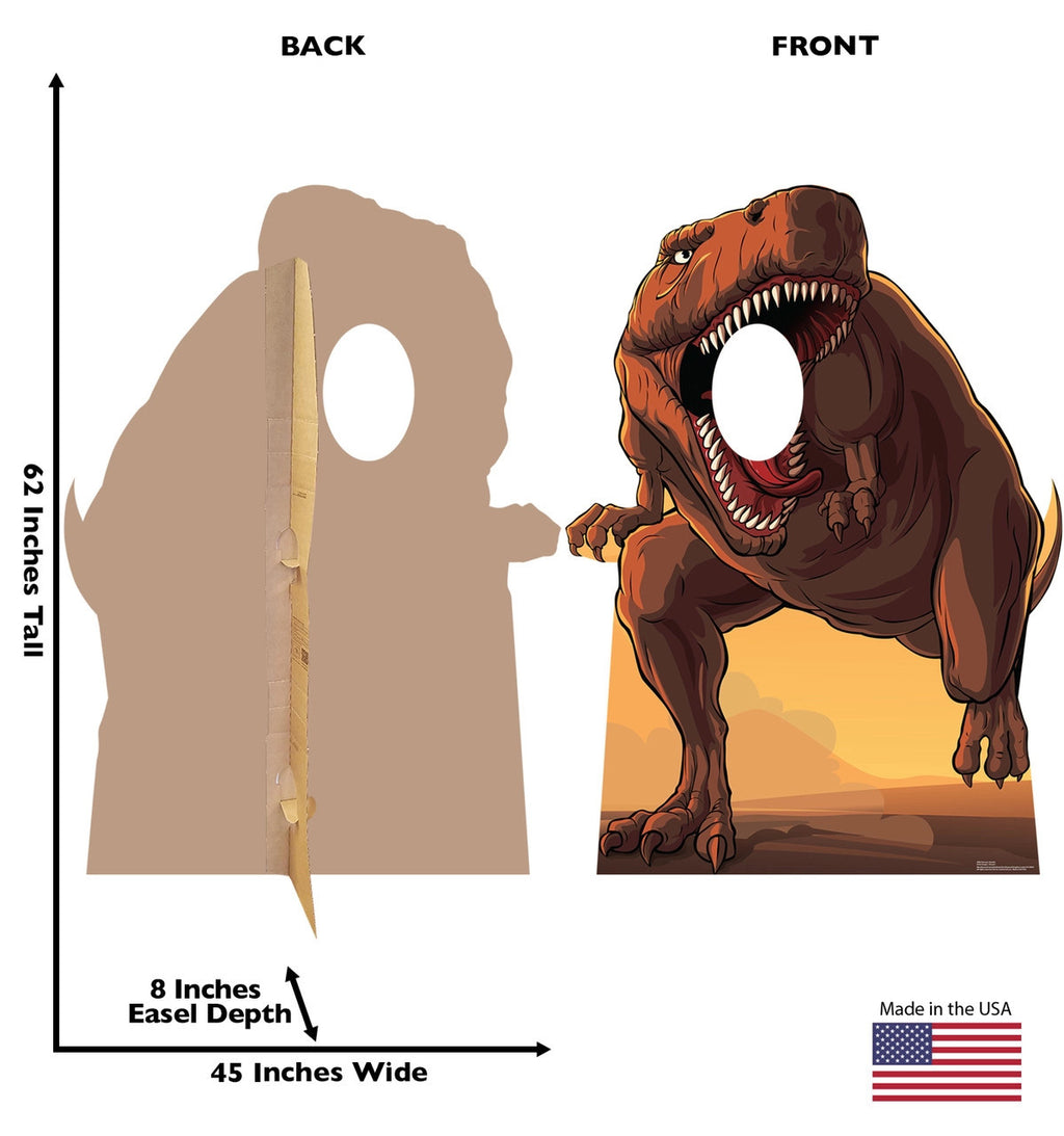 Roaring Dinosaur Standee