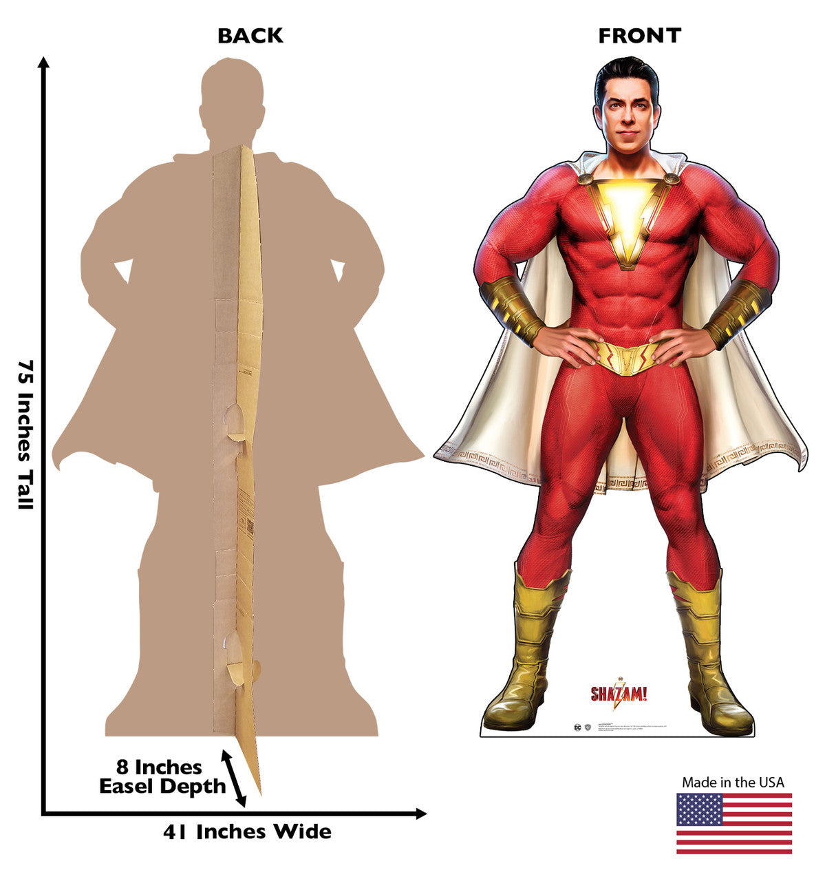 Shazam! Life-Size Cardboard Cutout