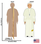 Pope in Style Cardboard Cutout