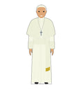Pope in Style Cardboard Cutout