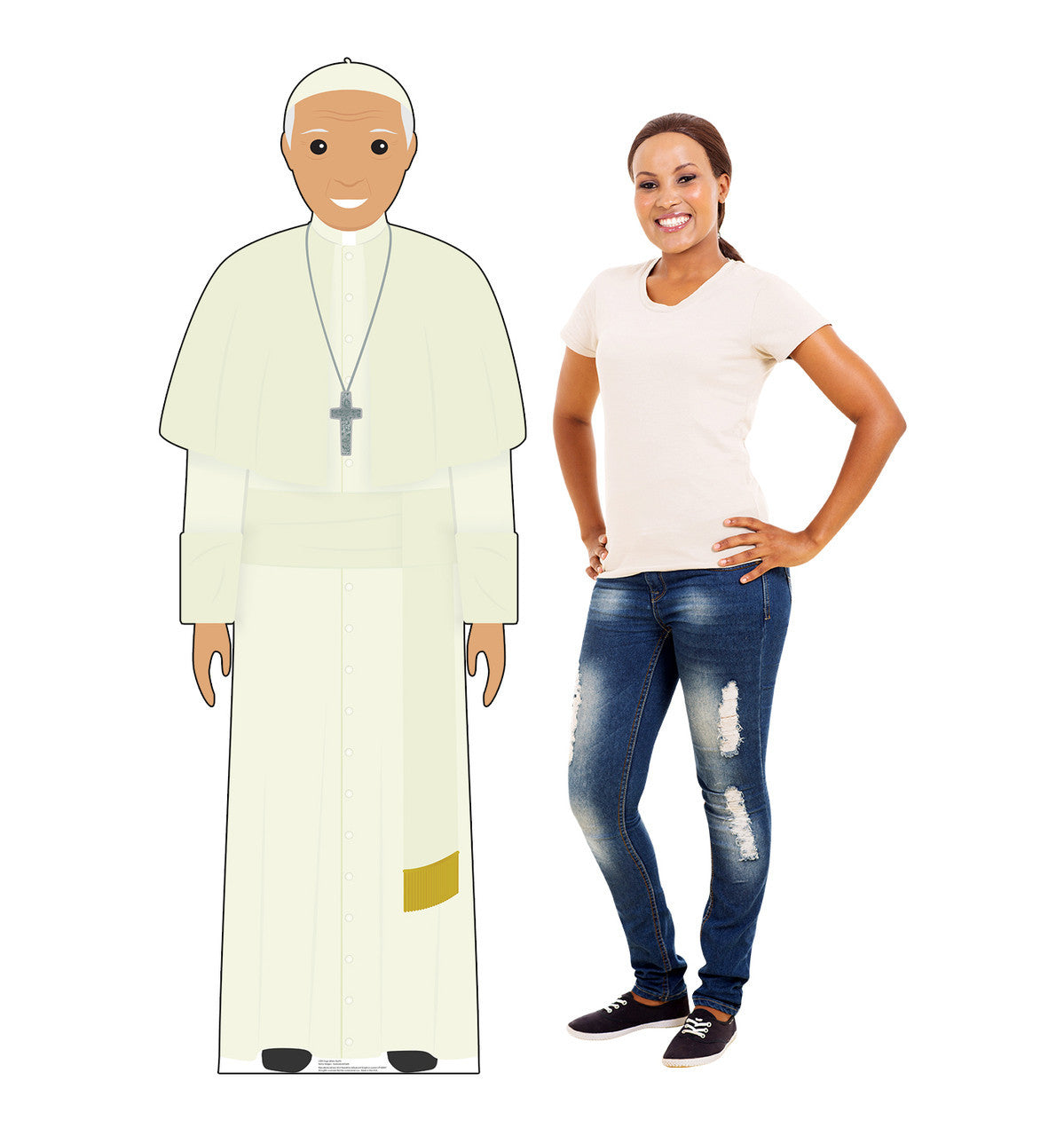 Pope in Style Cardboard Cutout