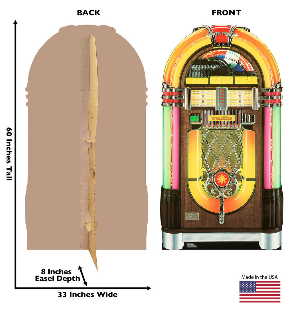 Wurlitzer Juke Box Dimensions