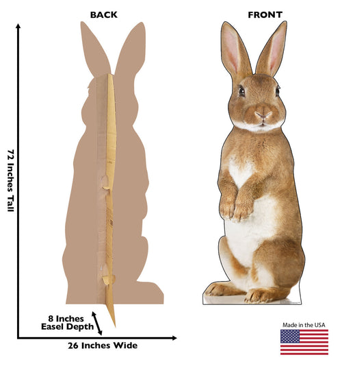 Adorable Bunny Rabbit Standee